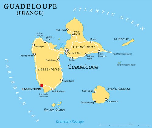 guadeloupe carte